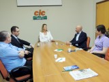 Presidente da Apeme visita presidentes da CIC e CDL